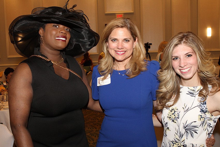 Xtavia Bailey with Christi and Caitlyn Hailey