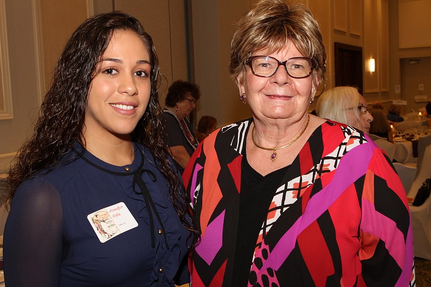 Jennifer Caba and Elaine Graham