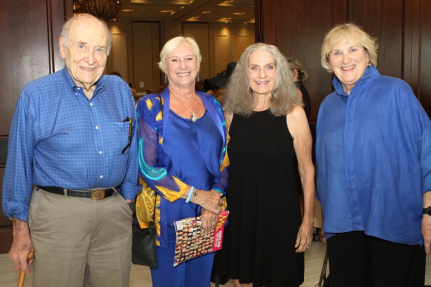 Dwight Hoover, Dr. Crystal Herold, Dr. Sherry Lawrence and Jan Holmes
