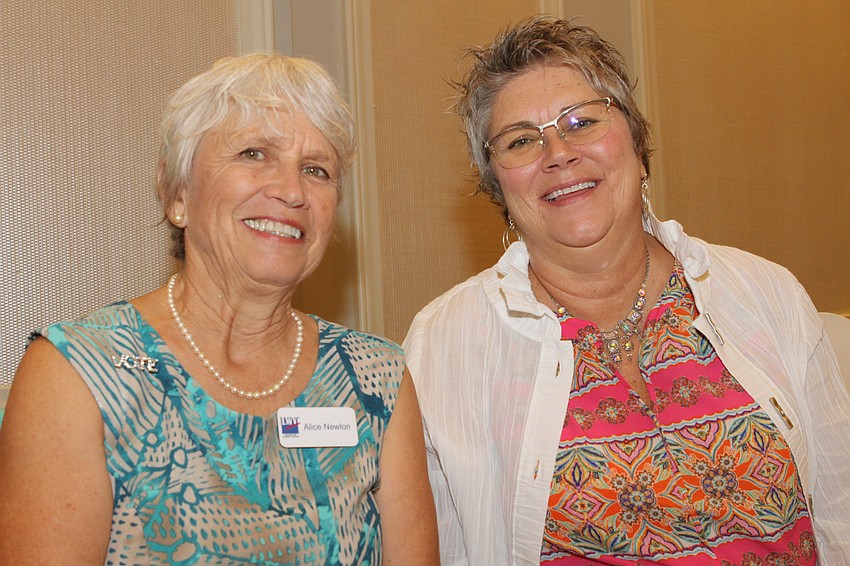 Alice Newlon and honorary chair Janna Overstreet