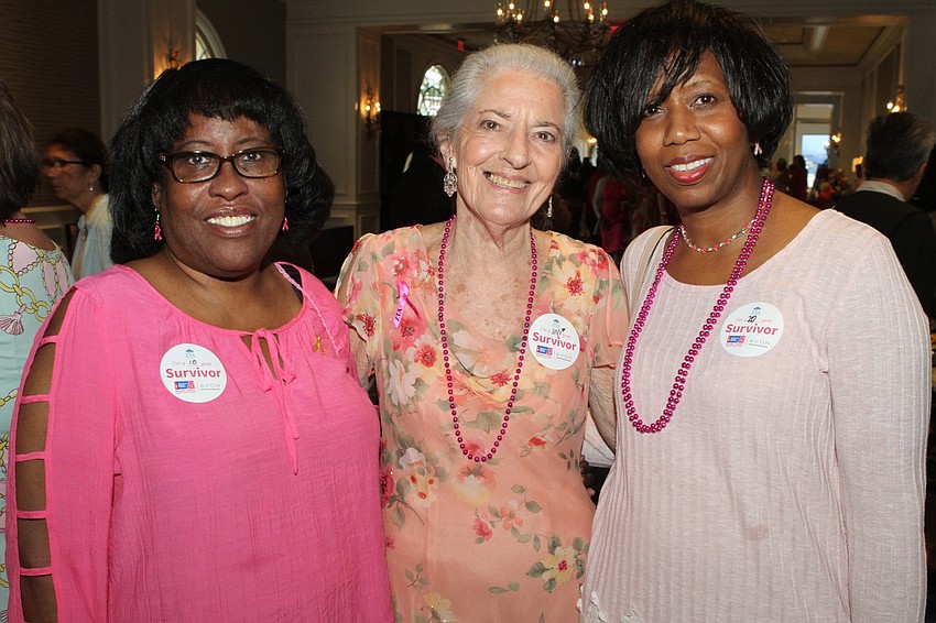 Cheryl James, Irene Herman and Valerie Cooper