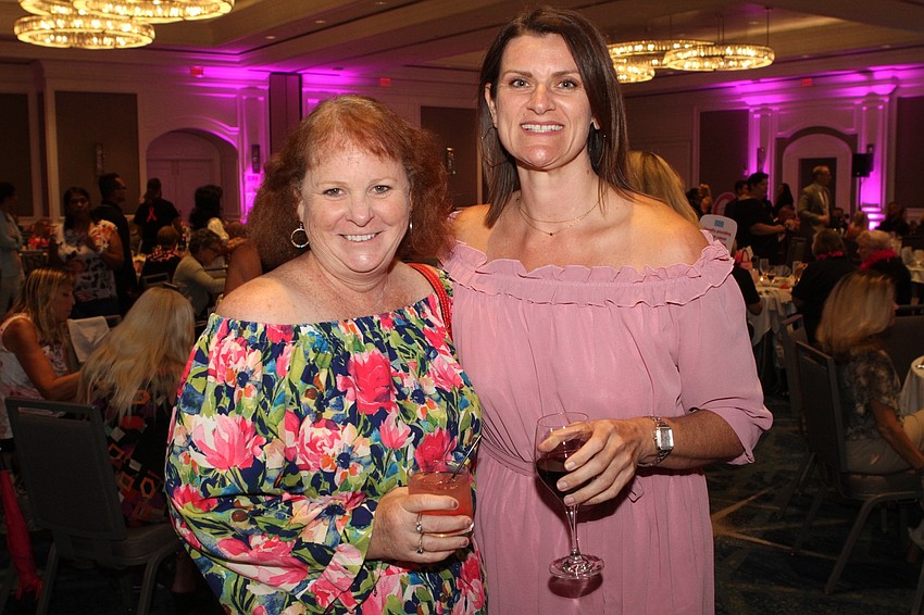 Judy Lavalliere and Cathy Palmer