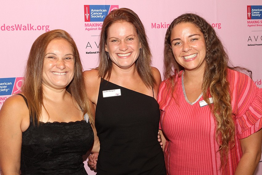 Jenna and Heather Berquist with Kaley Jackson