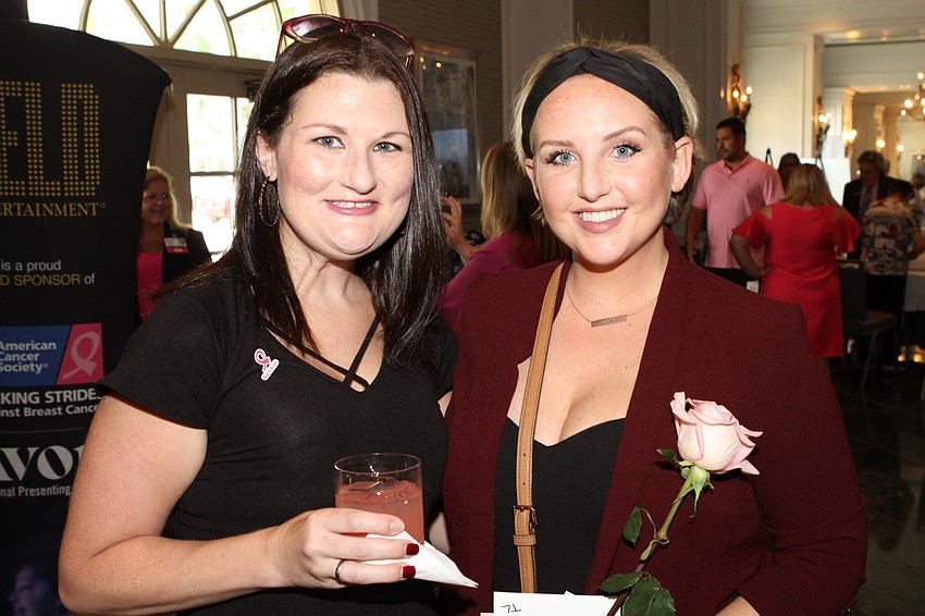 Tanya Singsime and speaker Emily Rhoads