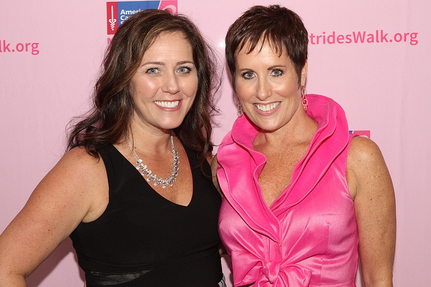 Bethany Lynch and Chairwoman Lisa Quinn