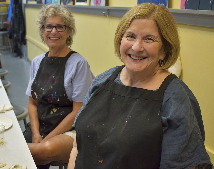 Cydney Menihan and Marilyn Lapidus