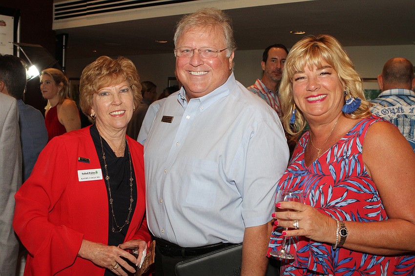 Kathy Collums, Paul Oakes and Kati Connell