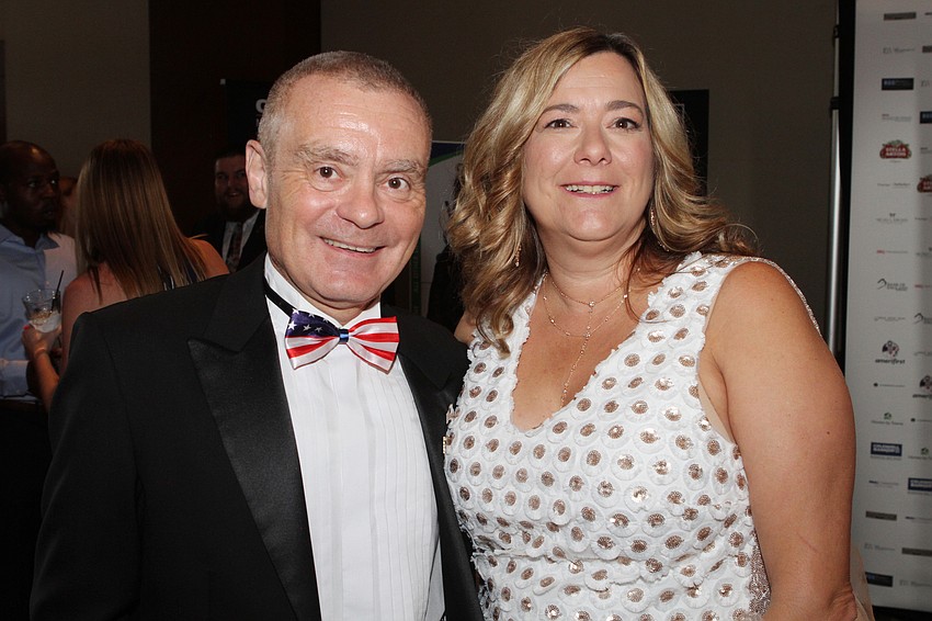 Women's Council of Realtors Sarasota President Ivan Gould and Event Lead Melissa Watrobsky