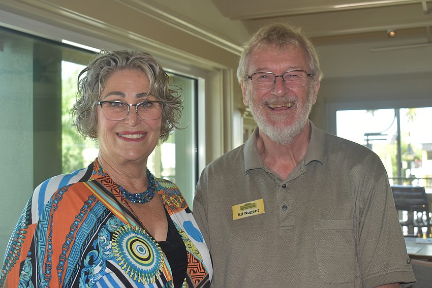 Jill Stouffer and Ed Nugent.