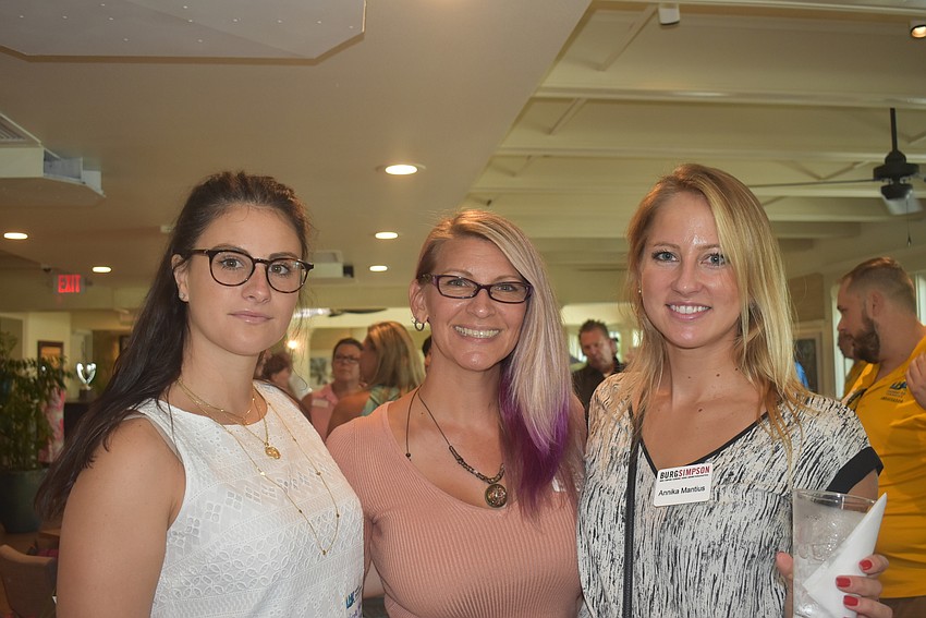 Nicole Mahin, Missy Ordiway and Annika Mantius.