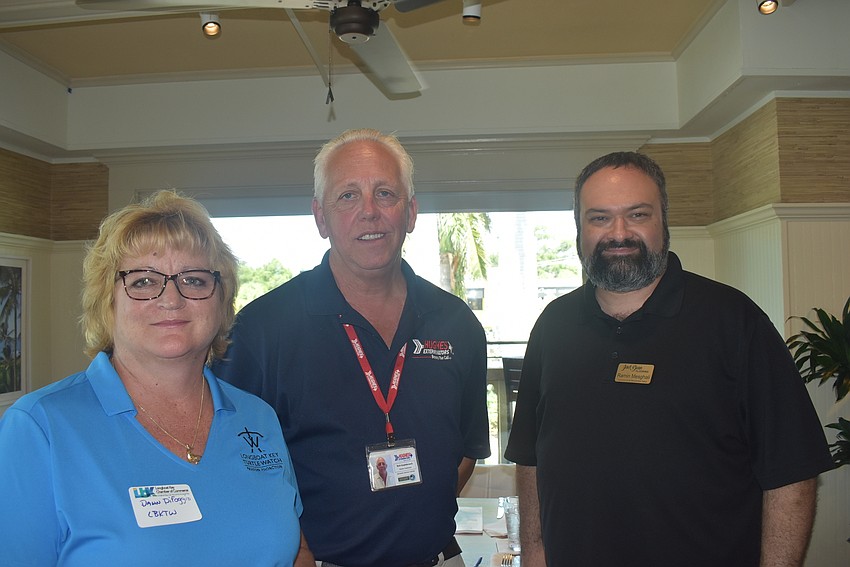 Dawn DiFoggio, Rick Huylebroeck and Ramin Mesghali.