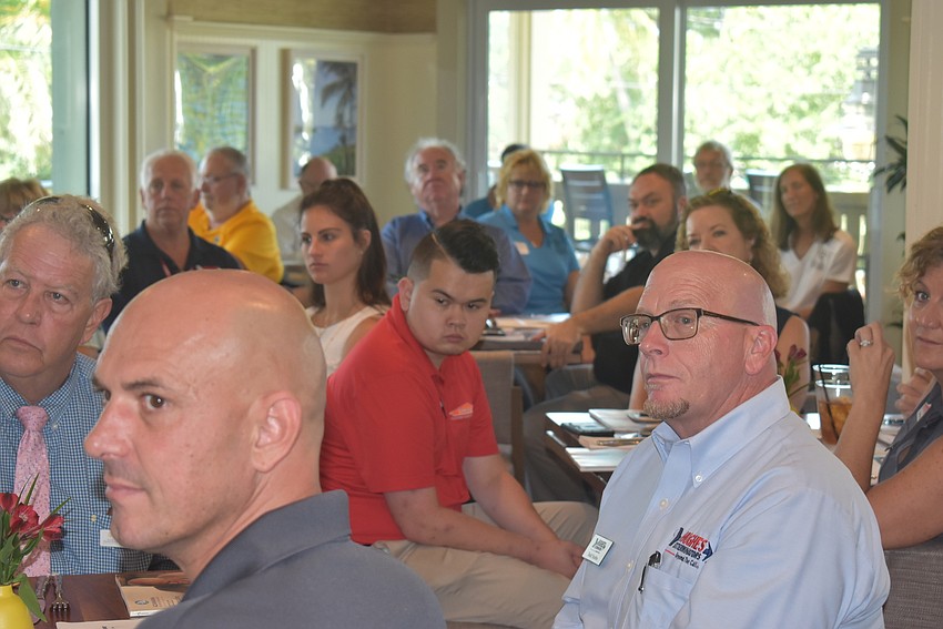 After introducing themselves, attendees turned their attention back to Gail Loefgren.