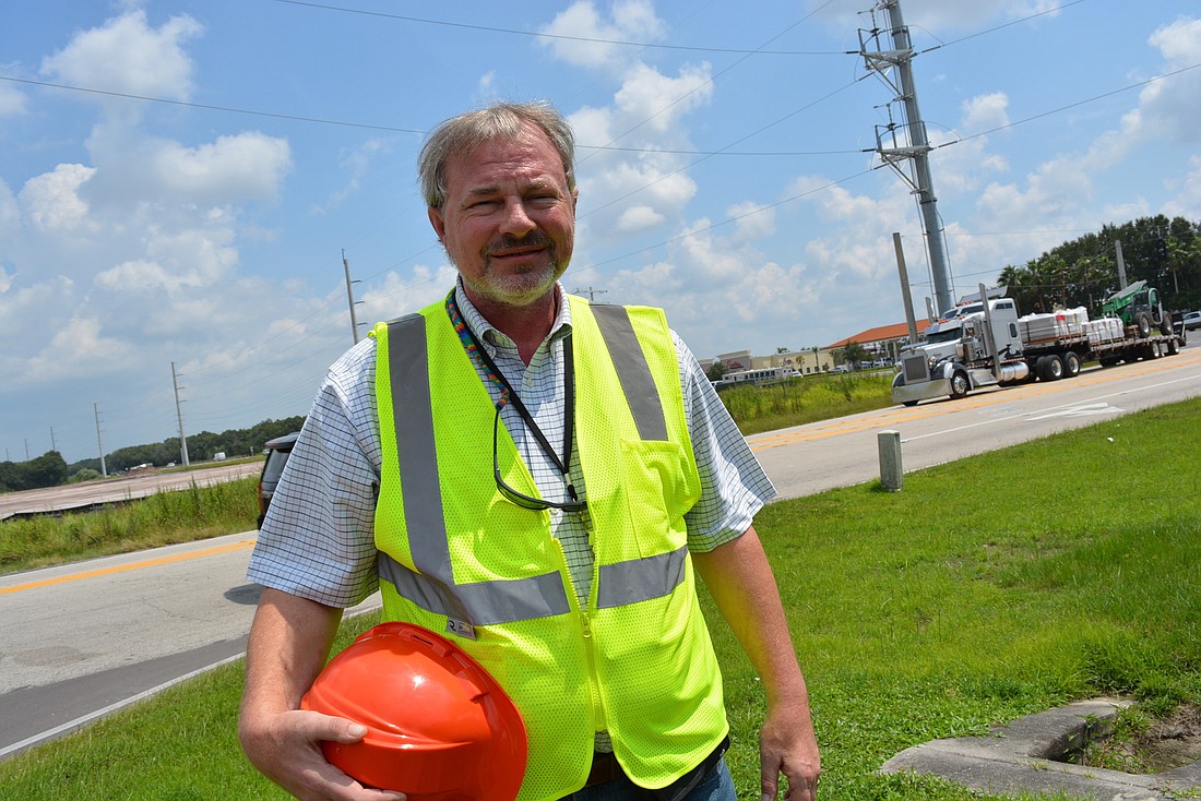 Manatee County Public Works Project Manager Robert Halbach says the improvements will improve traffic flow in the area.