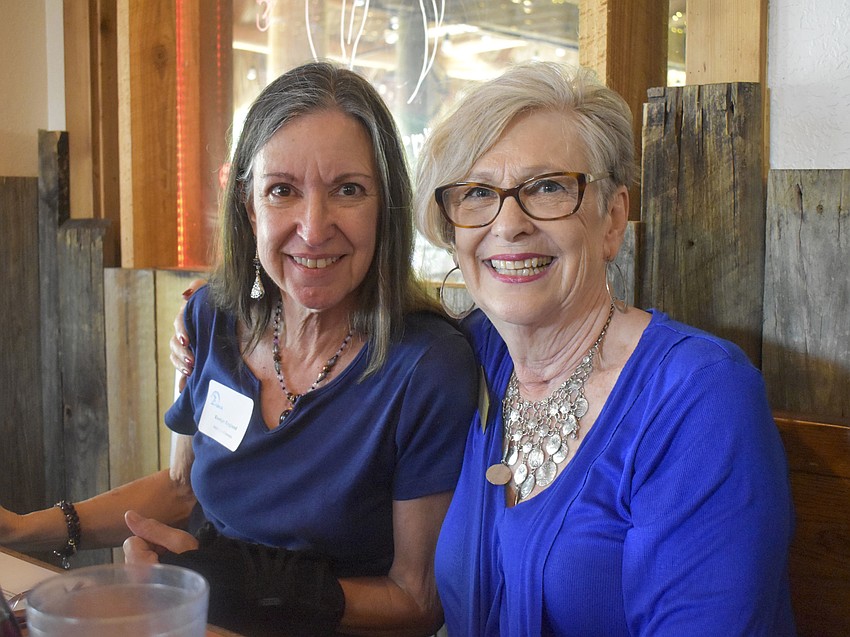 Evelyn England and Becki Creighton