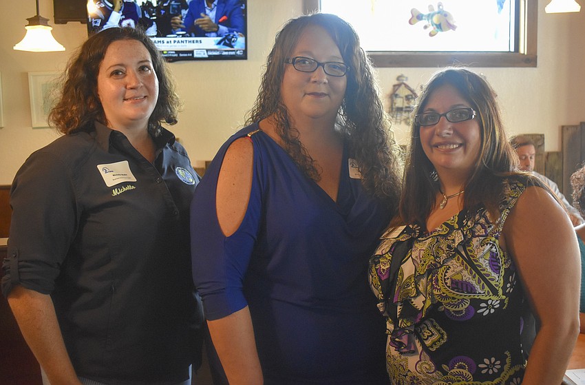 Michelle Mullin, Mandi Rutter and Michelle Borrero