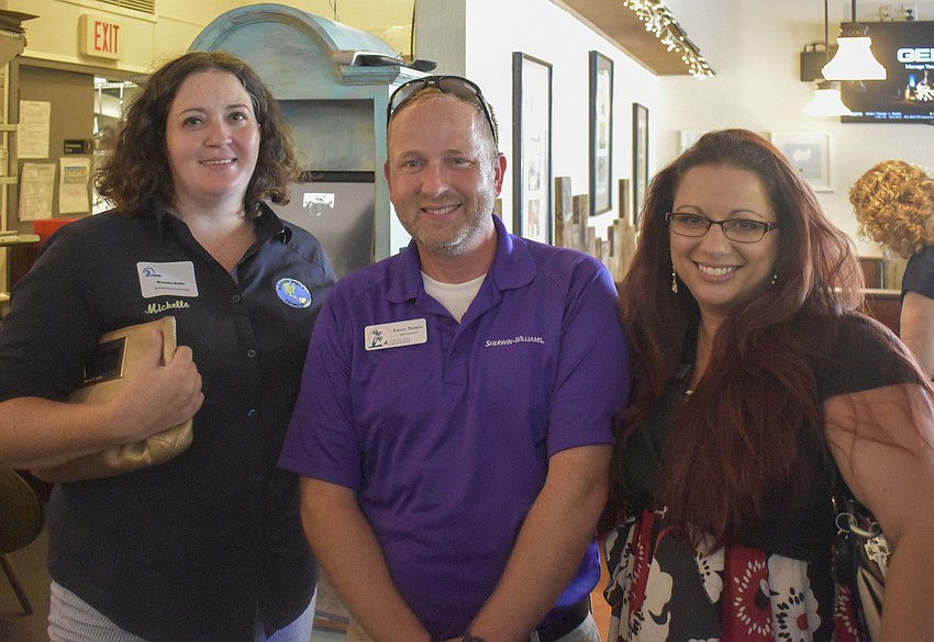 Michelle Mullin, Jimmy Bonner and Dana Watkins