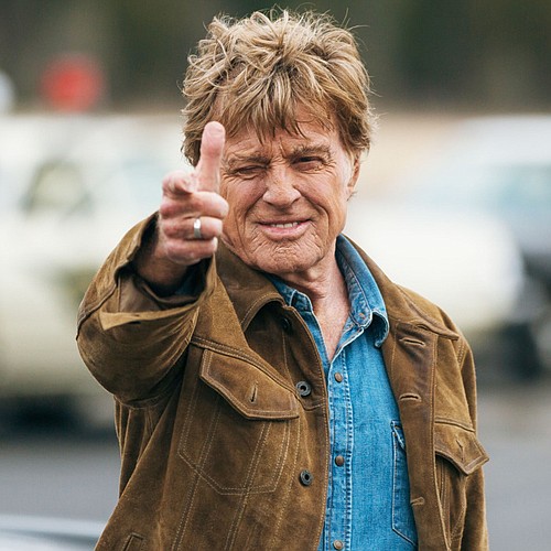 Robert Redford in "The Old Man & the Gun." Photo source: HBO Now.