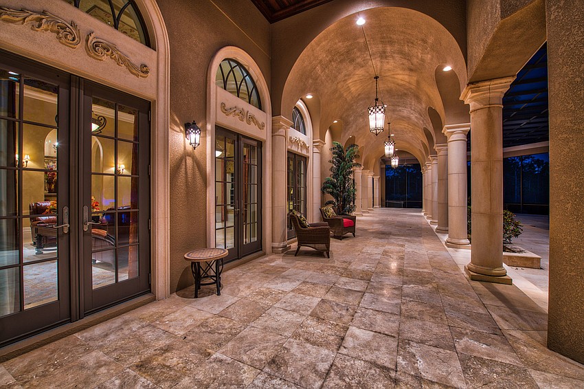 An evening stroll takes on new meaning.