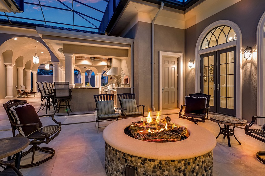 Why go to a national park when you can cozy up to this fire?