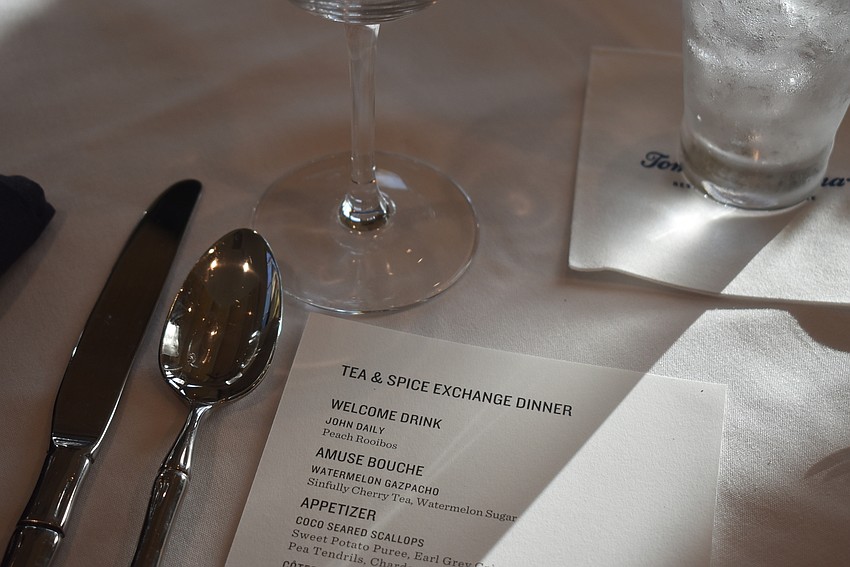 The places were set with care.