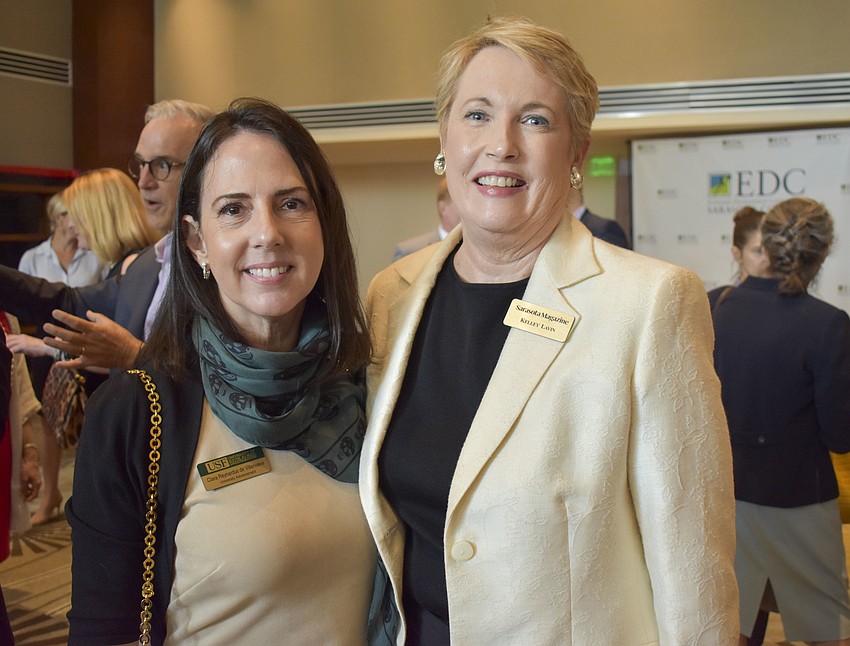 Clara Reynardus de Villanueva and Kelley Lavin