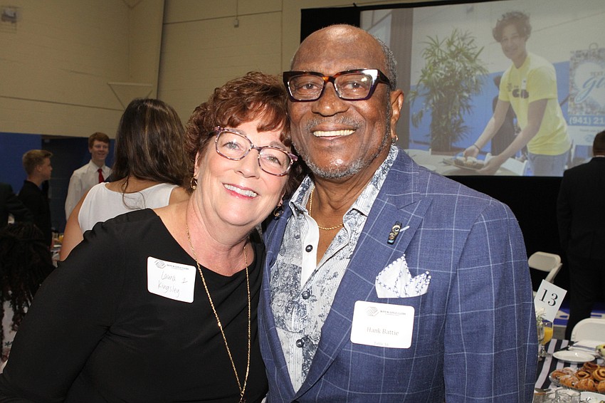 Laura Kingsley and Hank Battie