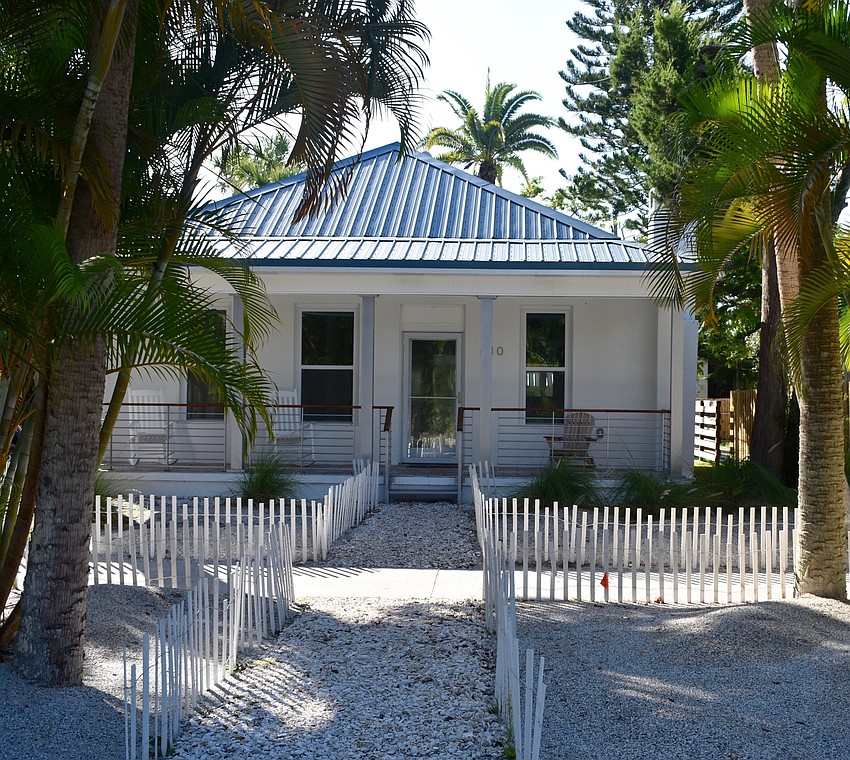 The front of the home on 610 Broadway. All photos by Sten Spinella.