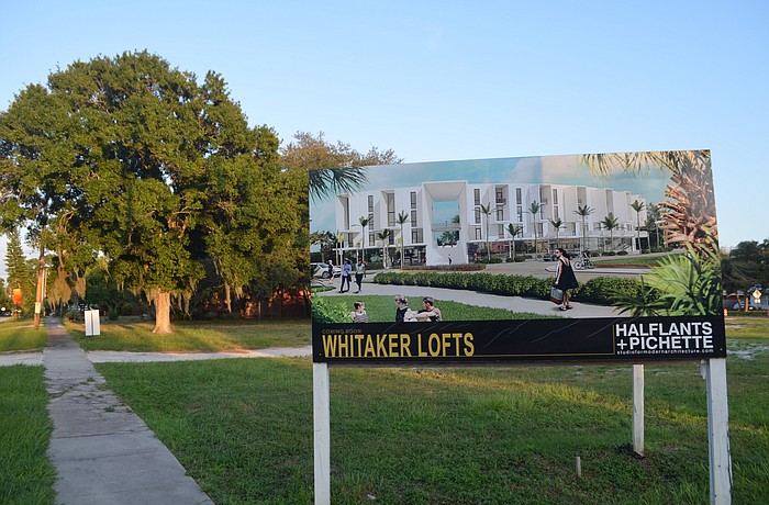 Although the land is currently vacant, Michael Halflants has submitted two different proposals for the property at 1400 N. Tamiami Trail.