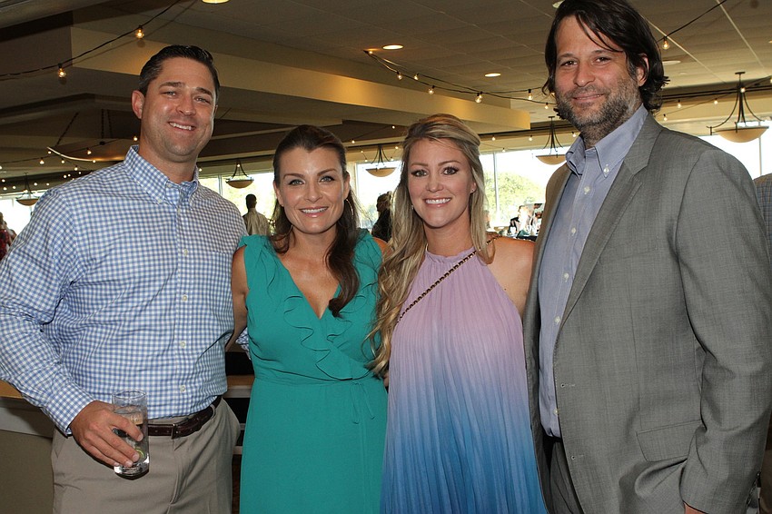 Jason and Catherine Bartz with Kate and Parks Robinson