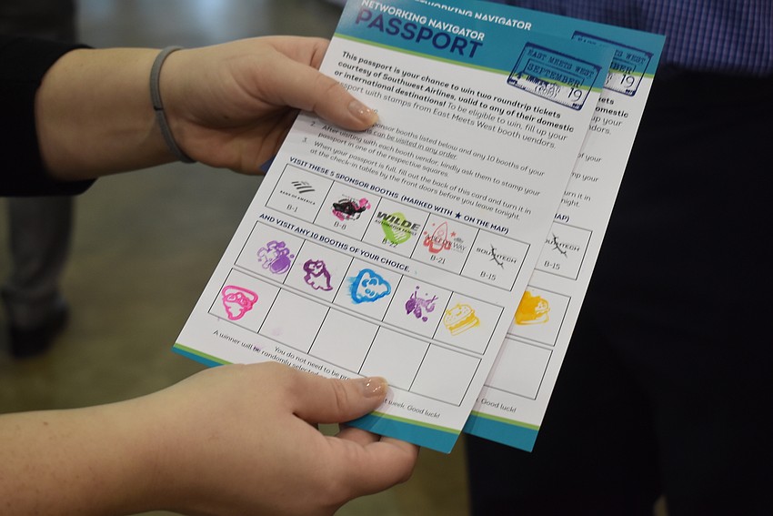 A nearly full passport after gaining another stamp.