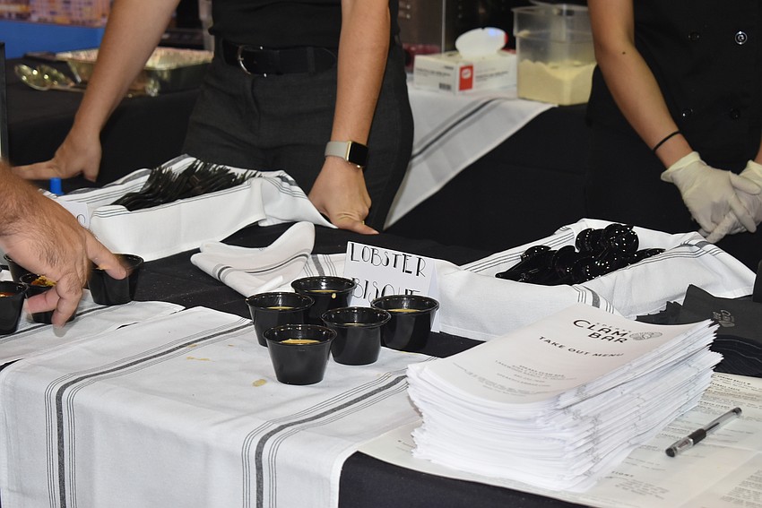 Speak's Clam Bar of St. Armands Circle served up delectable bites.