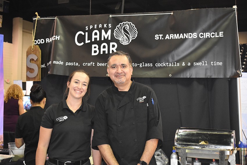 Kristen Hoff and Alex Chavez.