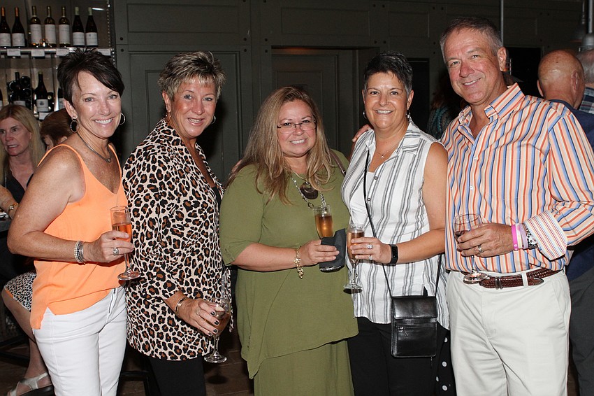 Allison Albee, Paula Harrison, Cathy Wilson, Pauline Parrish and Tim Thurman