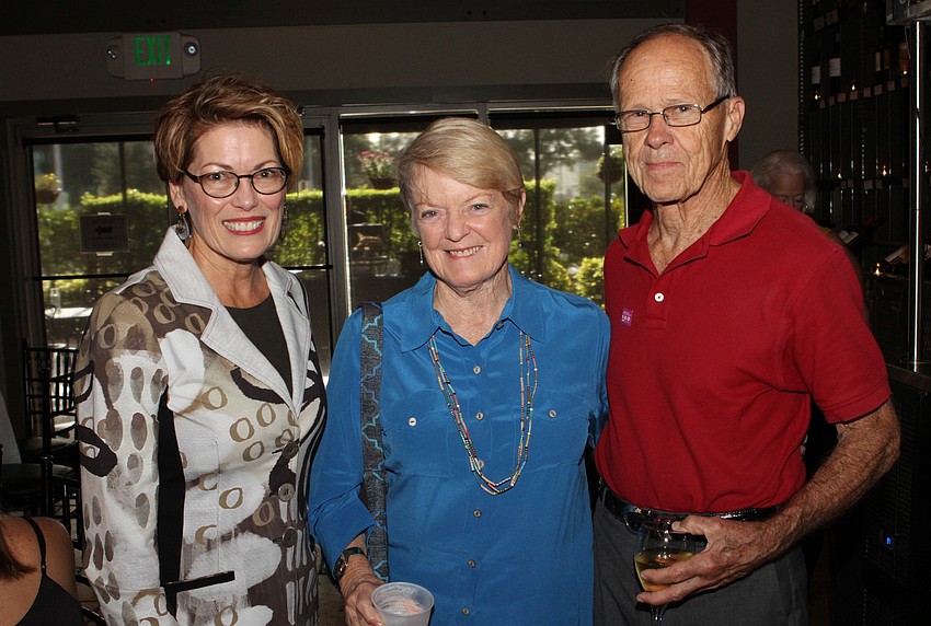 President and CEO of Planned Parenthood of Southwest and Central Florida Stephanie Fraim with Carolyn and Bob Johnson
