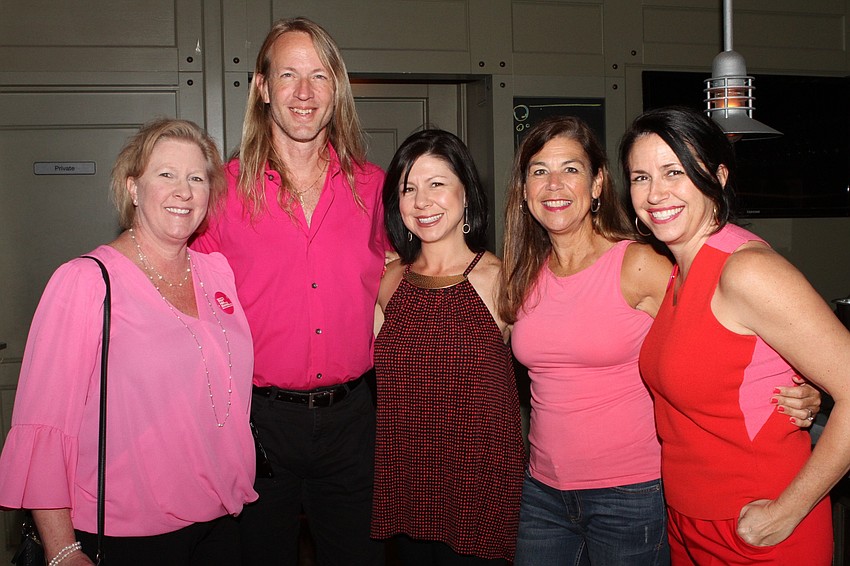 Angie Stringer, Frank Filipanits, Christina Fraser, Paula Murray and Kay Mathers