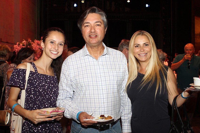 Angelica Salustri, David Gregg and Jiulia Salustri