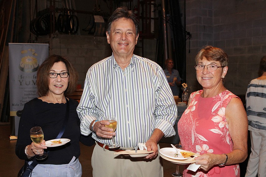 Janice and Tom Burne with Barb Archbold