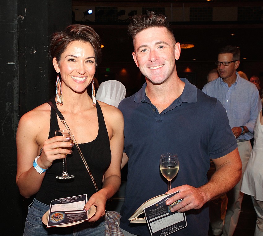 Vanessa Philipp and Peter Dunn