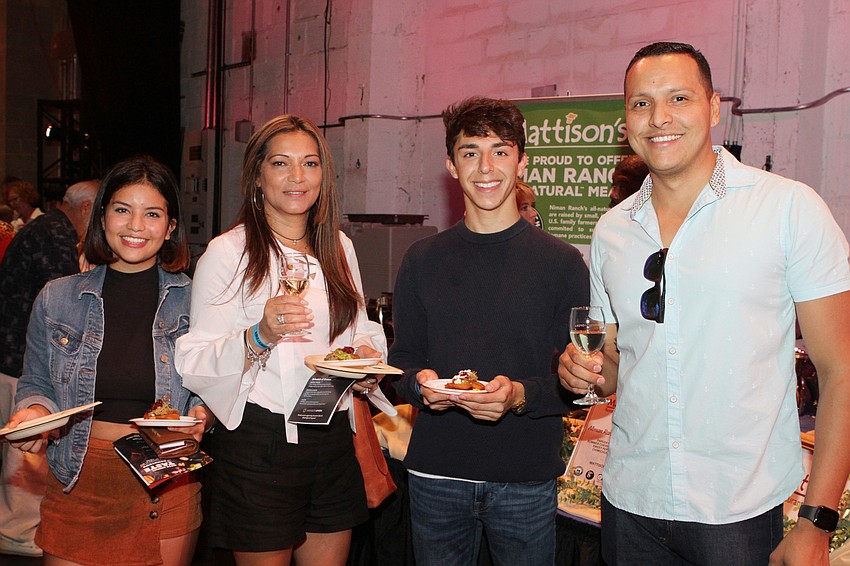 Diana Mendez, Joanna Lopez, Massimo Gianni and Edgar Mier