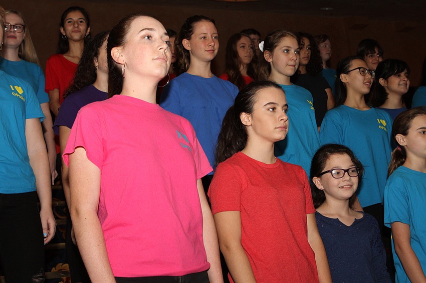 The Sarasota Youth Opera performed later in the festival.