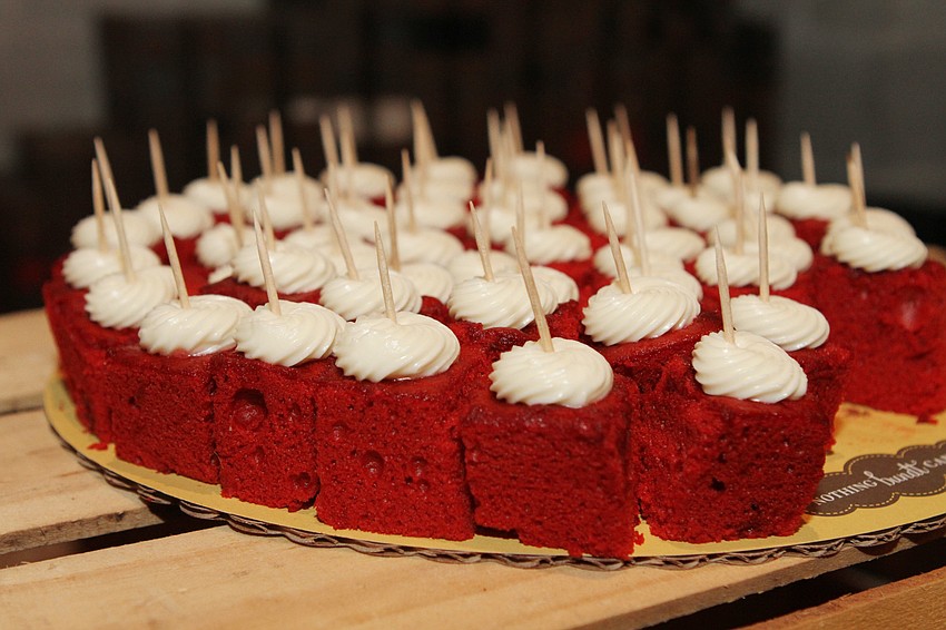 Deserts were also offered up to hungry guests.