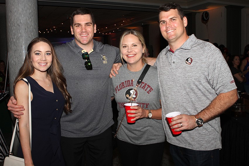 Jordan Benson with Alex, Shelly and Ray Gault