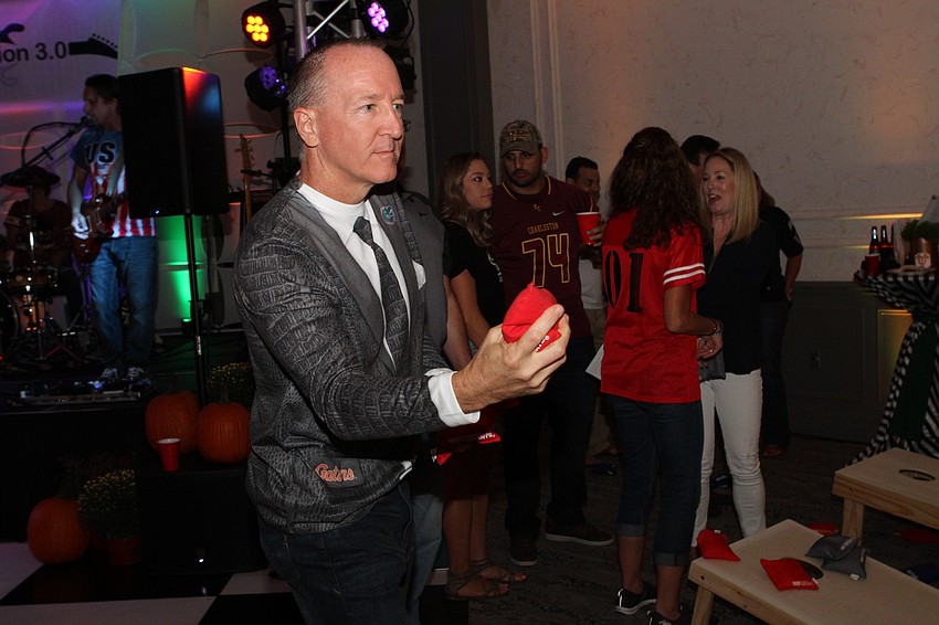 Todd Kerber wound up his shot.