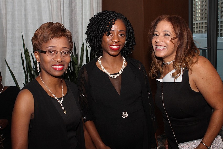 Dale Garcia and Alyssa Garcia with April Cobb