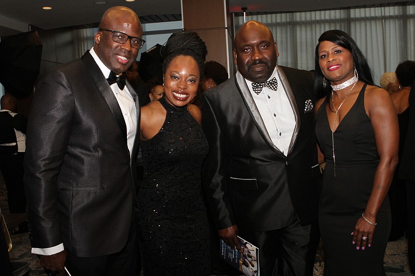 Mark Smith and Tamara Williams with Eric and Joan Bolden