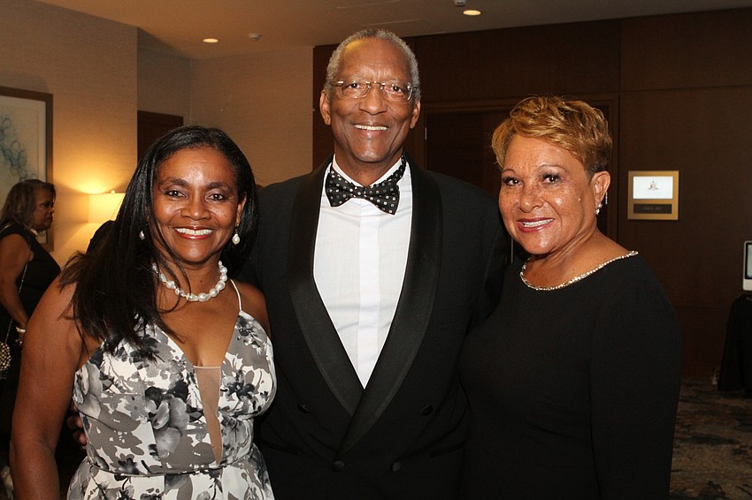 Charmaine Downing, Carl Battle and Marjorie Kong