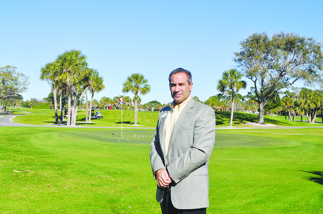 Jeff Mayers arrived at the Longboat Key Club in October, 2012.