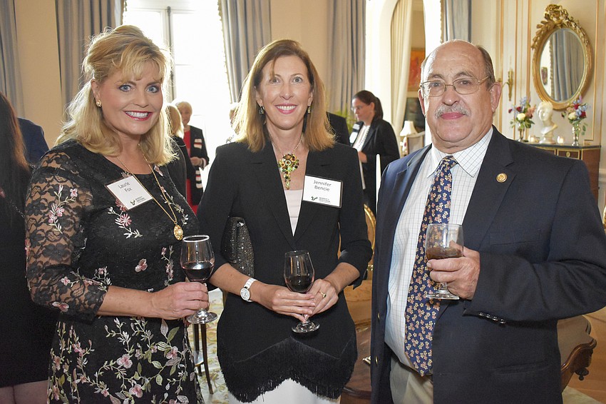 Laurie Fox, Jennifer Beneie and Tredway Childress