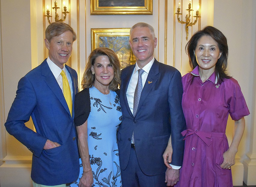 Richard Ware, Katherine Harris, Steven Currall and Cheyenne Currall