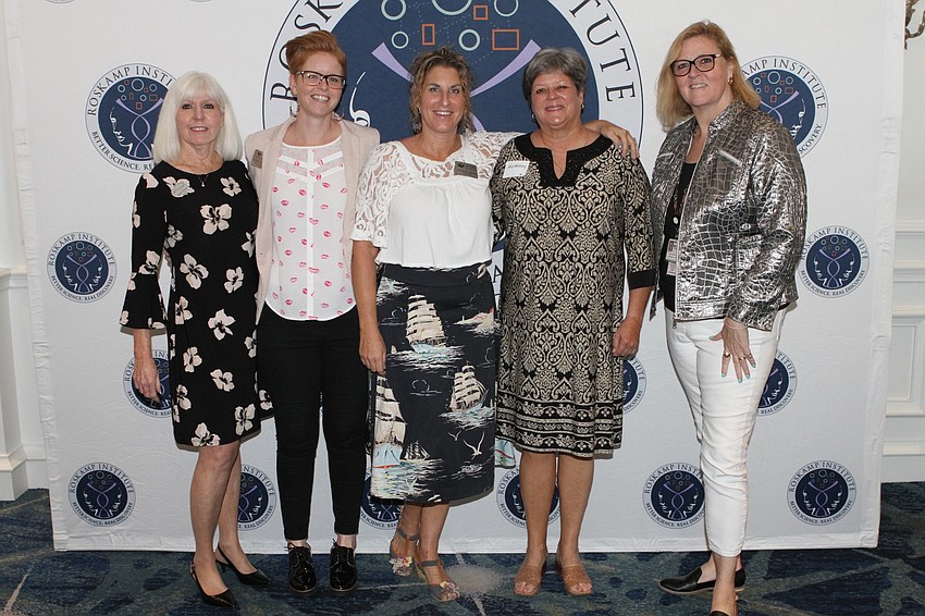 Debra Fortisis, Brittany Jennings, Samantha Herschel, Julie Whitney and Cindy Novak